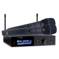 Microphone sans fil numérique UHF professionnel à double canal SLXD4D+ KSM9 KSM8 KSM11 True Diversity pour montage en rack, idéal pour les églises