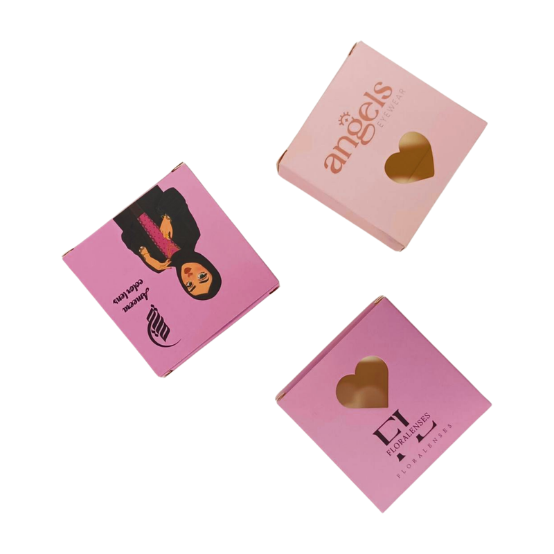 Hearted Blue Cute case Kit for