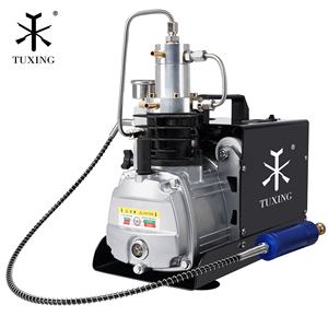 TUXING Großhandel OEM ODM 4.500 Psi Hochdruck 300 Bar 30 Mpa PCP Elektrische Pumpe Paintball Schnorcheln Kompressor für Tauchgang - Product Image 1