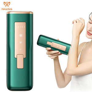 PAKISS Épilateur laser IPL domestique avec <span class=keywords><strong>lumière</strong></span> d'impulsion permanente de refroidissement par glace pour les utilisateurs anglophones - Product Image 1
