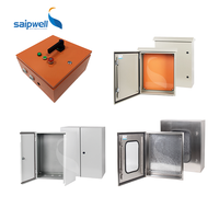 Boîte de distribution industrielle en acier/aluminium sur mesure, indice de protection IP67, certifiée CE, anti-corrosion, taille et épaisseur personnalisables