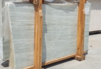 Dalles de marbre Calcite Vert Clair 100% Pierre Naturelle Moderne Polie et Honnée 20mm d'épaisseur pour Revêtement de Sol Intérieur et Extérieur Hôtels, Découpées en Turquie
