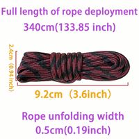 Cuerda Trenzada de Macramé de 3mm-6mm, 100% Algodón de Alta Resistencia, Ecológica, para Bolsas de Ropa, Embalaje Personalizado
