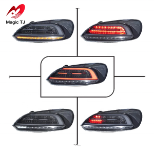 2009-2017 Volkswagen <span class=keywords><strong>Scirocco</strong></span> LED feux de conduite ensemble feux de freinage avec 6000k couleur température débit d'eau clignotants - Product Image 4