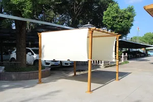 New Reliable Quality Adequate Air Circulation Outdoor Garden Gazebo Tent Wooden Gazebo