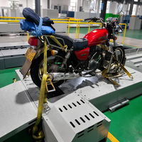 Dinamometer Sasis Tunggal DST untuk Sepeda Motor, Mesin Uji Dinamo Arus Eddy untuk Performa Tenaga Otomotif 2WD DST-ML-300