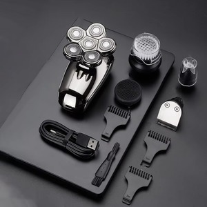 CITICITY - Kit de Afeitadora Eléctrica Multifunción para Hombre, Impermeable y Lavable, con Pantalla LCD y Cabezal 6D - Product Image 1
