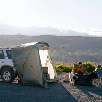 Portable tente Camp extérieur Oxford automatique ouverture rapide coffre hayon ombre Camping tente Suv arrière grande voiture tente pour Camping
