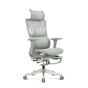 Cadeira de Escritório Executiva de Luxo para Móveis de Escritório Totalmente em Malha Ergonômica com Encosto Alto Giratória Cadeira de Malha Premium para Escritório - Product Image 6