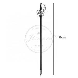 ดาบฟันเลื่อยยุคกลางยุคเรอเนซองส์แบบ MS Medieval Renaissance Era Swept Hilt Rapier Fencing Sword - Product Image 2
