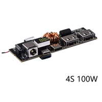 Module de batterie externe mobile à charge rapide double 5 ports Micro/Type-C USB 3S 4S 5S PD 65W/100W 21700 Batterie polymère au lithium