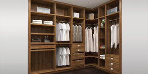 Elegant Wood Closet <b>Doors</b> Modern Built-in Flat Oaks Wooden Wardrobe <b>Cabinet</b> for Bedroom Workshop Living Room Gym School Villa - Product Image 6