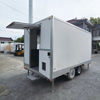 Bar mobile, remorque alimentaire vintage, chariot à hot-dogs, chariot à bonbons, camion à tacos, remorques alimentaires entièrement équipées, chariot à glaces