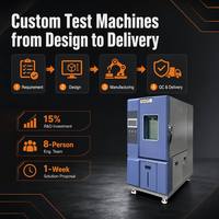 Máquina de Prueba de Temperatura Alta y Baja HK-80L, Cámara Programable para Control de Calidad y Durabilidad de Productos, para Laboratorios de I+D