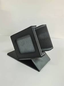 Caja de Cartas Personalizable de Cuero PU con Esquinas Cuadradas, Estuche Portátil para Almacenamiento de Juegos de Cartas y Entretenimiento - Product Image 3