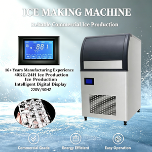 <b>Portable</b> Fully Automatic 40kg Ice <b>Maker</b> Machine Energy Saving Commercial for <b>Coffee</b> Shop Beverage Store Bar Ice <b>Maker</b> Machine Ho - Product Image 4