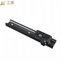 Rail linéaire SGR15, curseur de verrouillage SGB15UU-3/4-/5, bouton de verrouillage en T, rouleau à double axe intégré, 46 mm, noir, anodisé dur, chariot de photographie