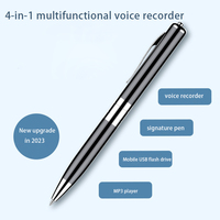 Enregistreur Vocal Numérique avec Fonction de Lecture pour Conférences et Réunions, Dispositif d'Enregistrement Audio Activé par la Voix, MP3