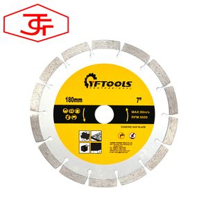 Disque de coupe diamante 7 pouces 180mm lame de scie diamantée segmentee pour couper le granit de marbre de <span class=keywords><strong>pierre</strong></span> - Product Image 3