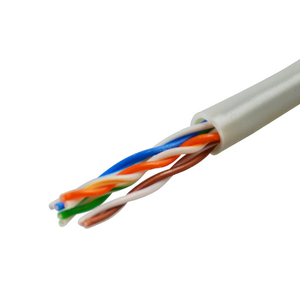 SYONG 1000ft haute vitesse Cat5 intérieur UTP câble Ethernet <span class=keywords><strong>RJ45</strong></span> ours cuivre solide 4 paires 0.48/0.50 gris 5.5mm diamètre extérieur - Product Image 1