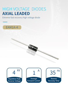 ไดโอดวงจรเรียงกระแสความถี่สูงฟื้นตัวเร็วมาก35ns 1A EAM1A-4 4KV - Product Image 5