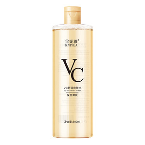 Tónico Facial Ginnya VC 500ml Hidratante, Iluminador, Suave, No Irritante, Para Piel Sensible, Cuidado Diario de la Piel - Product Image 1