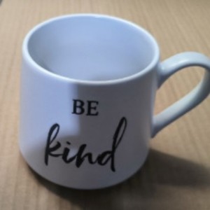 Ceramic Coffee <b>Mug</b> <b>Letter</b> Print Minimalist Office Use Screen Printing Business Gifts 11oz - Product Image 3