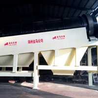 Trommel de tri rotatif MSW pour déchets solides, 90 kW, grande capacité, robuste, pour le tri et le recyclage des déchets de construction, à vendre