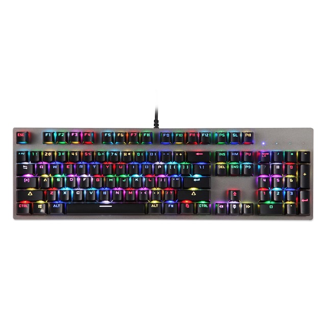 Ck89 Mechanical Keyboard Gaming Wired Keyboard RGB Color 104 Keys RGB Backlight Keyboard for Laptop PC