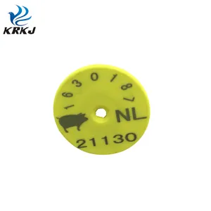 KD530 plastic laser marking animal electronic ear tag marker for livestock product