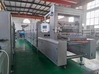 Geavanceerde automatische gelatine/pectine gummy productielijn met chocoladeverwerkings-warmtewisselaar, capaciteit 300 kg/uur, geschikt voor fabrieken.