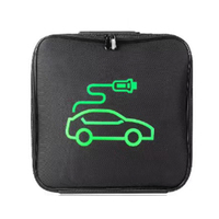 Sac de rangement pour câble de recharge de véhicule électrique, imperméable, grande capacité, portable
