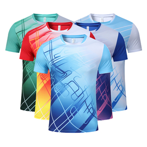 เสื้อยืดโพลีเอสเตอร์ราคาถูก จำนวนมาก มีสินค้าในสต็อก ขายดี พิมพ์ลายโลโก้ได้ตามต้องการ เสื้อยืดวิ่งออกกำลังกาย แห้งเร็ว สำหรับผู้ชาย - Product Image 5