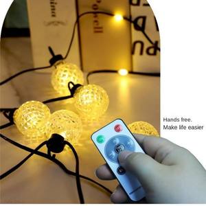 Guirnalda de Luces LED con Forma de Piña para Exteriores, Ajustable, Impermeable, de Plástico, Regulable, para Patio, Camping, Jardín, Decoración Navideña - Product Image 5