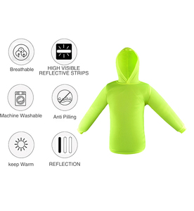 Tùy Chỉnh Màu Sắc Màu Vàng Cam Phản Quang Áo Khoác Không Thấm Nước Thời Trang An Toàn Áo Khoác Phản Quang Cho Nam Giới Phụ Nữ - Product Image 4