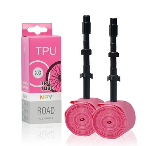 IRONDONKEY 30g vélo TPU chambre à air Presta Valve <span class=keywords><strong>vtt</strong></span> vélo <span class=keywords><strong>pneu</strong></span> 700/32C-47C vélos de route <span class=keywords><strong>29</strong></span> 622 Compatible patchs gratuits - Product Image 1