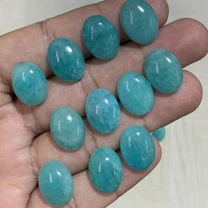 อะเมโซไนต์ธรรมชาติแบบขายส่ง พลอยโอปอลสีเขียวสำหรับทำสร้อยคอ ขนาดปรับเทียบได้ รับรองโดย IGI - Product Image 2