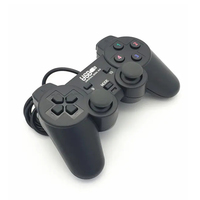 Manette filaire USB 706L pour PC, manette de jeu double moteur pour PC, contrôleur de jeu pour PC