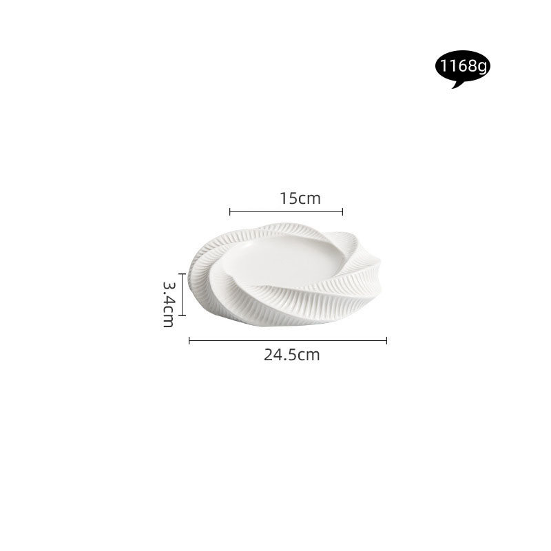 Blanc 10 pouces court