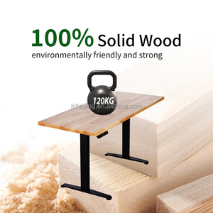 Moderno prezzo di fabbrica moderno ascensore tavolino da caffè in legno legno tavolo da pranzo in legno per pranzo - Product Image 6