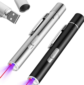 Đa chức năng <span class=keywords><strong>3in1</strong></span> con trỏ <span class=keywords><strong>laser</strong></span> USB sạc UV ánh sáng đèn pin và Lazer mèo đồ chơi cho mèo trong nhà <span class=keywords><strong>Laser</strong></span> - Product Image 2