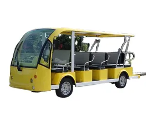 electric 8 11 14 17 23 seats shuttle bus right hand steering resort sightseeing tourist Thailand India Malaysia HongKong
