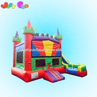 Château gonflable modulaire pas cher à vendre, toboggan gonflable pour tout-petits