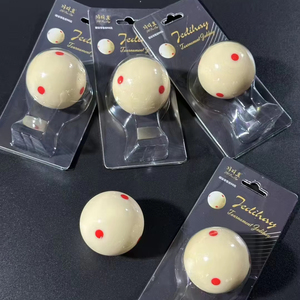 8A Lớp Bida Hồ Bơi Bóng Trắng Bóng Với 6 Điểm Đỏ 2-1/4 "57.2 Mm Kích Thước Bóng Cho Bida Thể Thao & Trò Chơi - Product Image 4