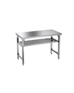 Mesa de Trabajo Plegable de Acero Inoxidable para Cocina Comercial, Mesa de Trabajo en Oferta para Hoteles y Restaurantes - Product Image 1