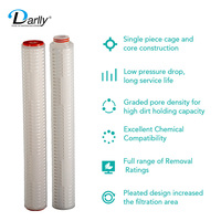 Cartouche filtrante à membrane PTFE hydrophobe Darlly en gros, nouvelle, efficacité 99,99 %, porosité 0,01 µm, pour réservoir de fermentation à aération