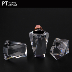 Chất lượng cao cao cấp acrylic trang sức hiển thị chủ kim cương cây-mảnh đứng cho nhẫn sang trọng container - Product Image 1