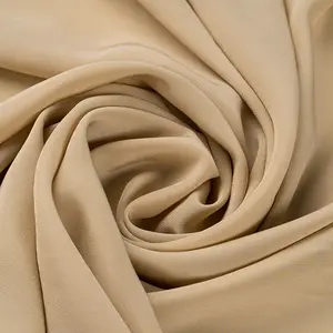 J19 Woven crepe plain dress fabric rayon textile 100% viscose woven fabric for clothes