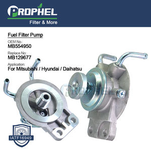 ไส้กรองน้ำมันเชื้อเพลิงดีเซลแท้จากโรงงาน (OEM) พร้อมปั๊มไพรเมอร์ ฝาครอบฐาน สำหรับรถยนต์มิตซูบิชิ ฮุนได รุ่น MB554950 MB129677 MB220900 - Product Image 4