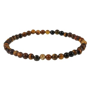 Pulseras de cuentas de piedra Natural azul de 4mm para mujer Reiki cuarzo cristal lapislázuli aguamarina Aventurina Pulsera joyería Pulsera - Product Image 5